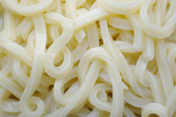 udon15 เส้นอุด้ง ขนาดใหญ่ เหนียวนุ่มกัดแล้วเหมือนมีแรงดีดจากเส้นสะท้อนในปาก